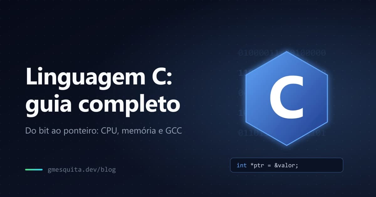 Linguagem C: guia completo do hardware aos ponteiros